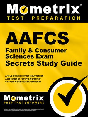 cover image of AAFCS Family & Consumer Sciences Exam Secrets Study Guide